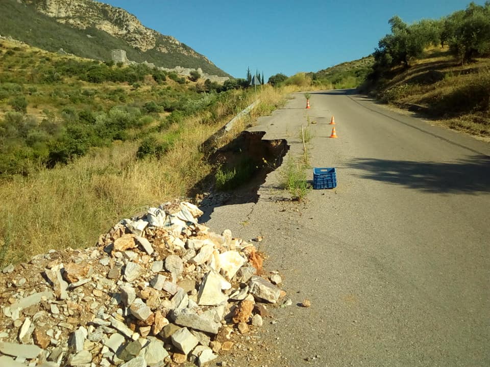 Η επιτομή της προχειρότητας και της ανευθυνότητας στο επαρχιακό δίκτυο προς τα Ζερμπίσια