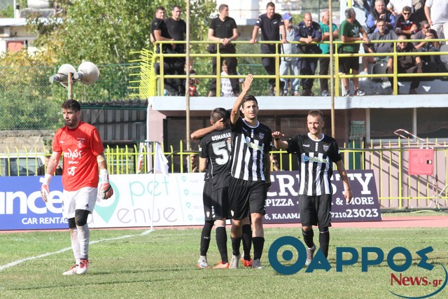 Μόνη πρώτη στη Football League η Καλαμάτα, 2-0 τον Ιάλυσο!