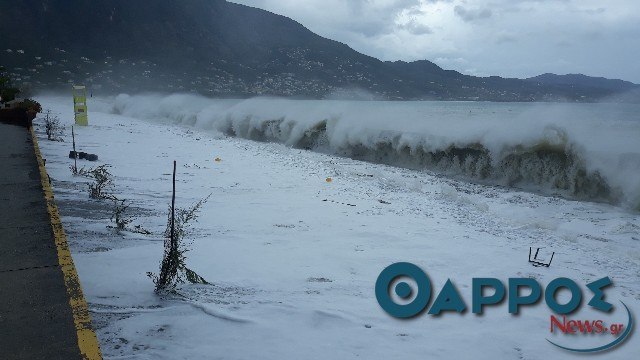 Δελτίο επικίνδυνων καιρικών φαινομένων και για αύριο στην Καλαμάτα- Η πρόγνωση του καιρού