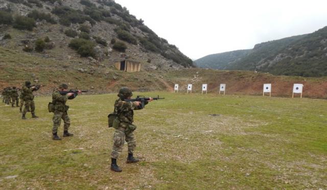 Άσκηση με πραγματικά σήμερα στο Πεδίο Βολής