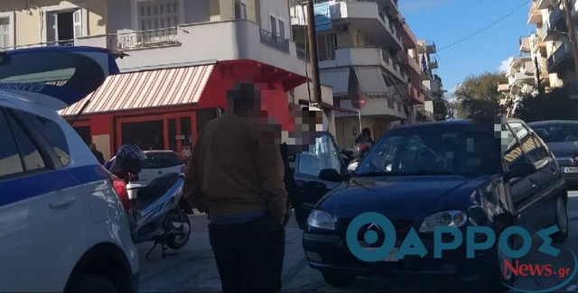 Σοβαρό τροχαίο ατύχημα με τραυματισμό έξω από τα δικαστήρια της Καλαμάτας