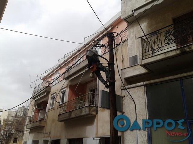 Διακοπή ρεύματος σε περιοχές της Καλαμάτας