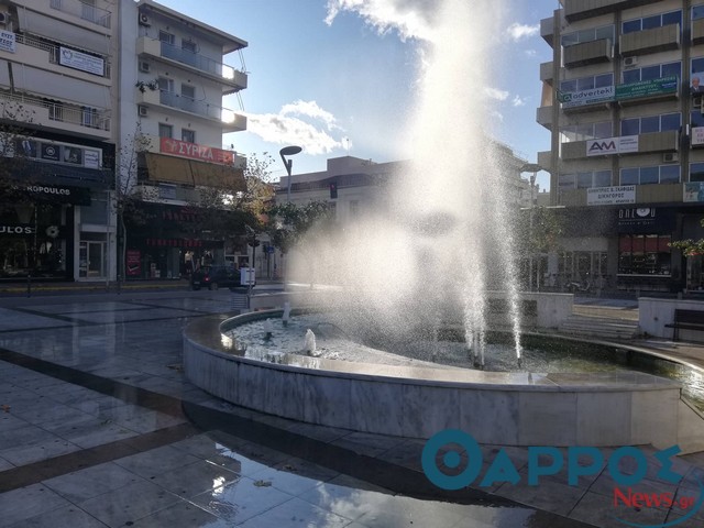 Ισχυροί άνεμοι από το πρωί στην Καλαμάτα