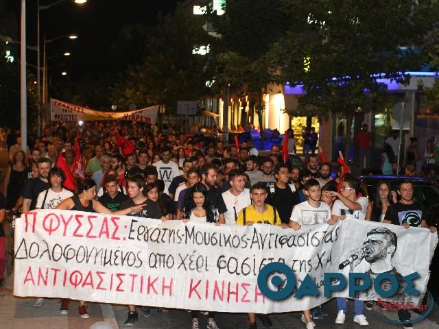 Αντιφασιστική πορεία στη μνήμη του Παύλου Φύσσα το Σάββατο στην Καλαμάτα