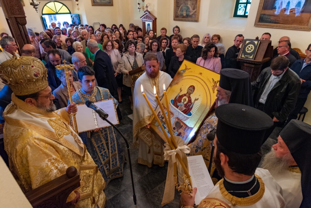 Ενθρόνιση Ιεράς Εικόνος στην Ι. Μονή Βελανιδιάς Μεσσηνίας