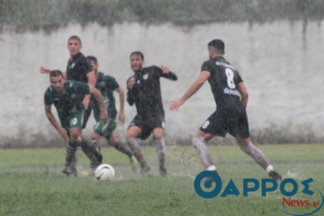 Διακόπηκε το μεσσηνιακό ντέρμπι λόγω καιρικών συνθηκών