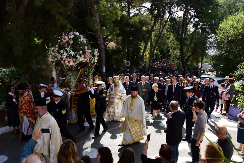 Γιορτάζει η Κορώνη την Παναγιά Ελεήστρια