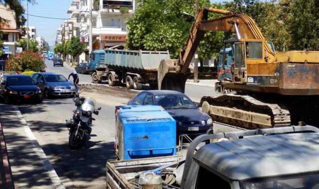 Διακοπή κυκλοφορίας στην οδό Κρήτης από αύριο Παρασκευή