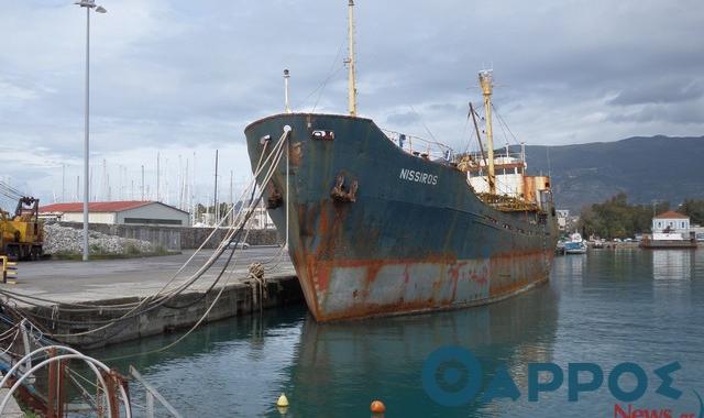 Ζήτημα ημερών ο απόπλους του  «Νίσυρος» από το λιμάνι της Καλαμάτας