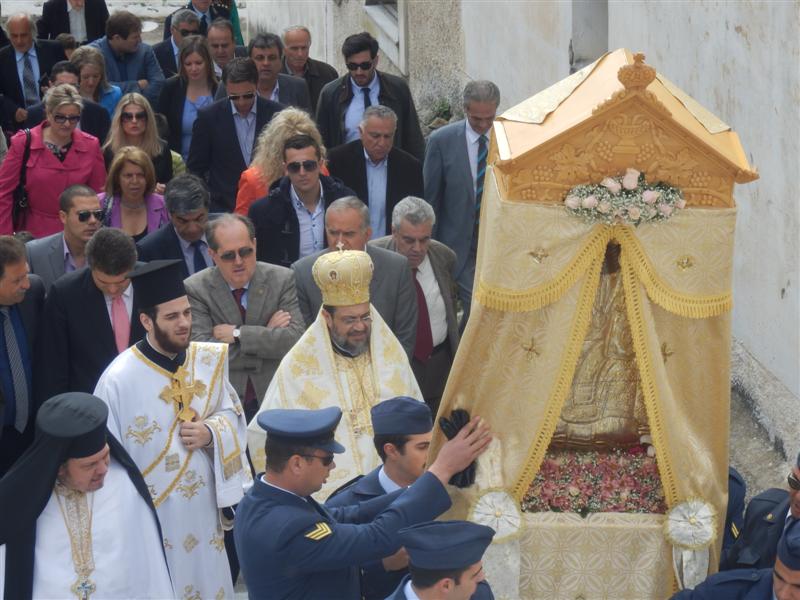 Τίμησε τον πολιούχο της Άγιο Αθανάσιο η Θουρία