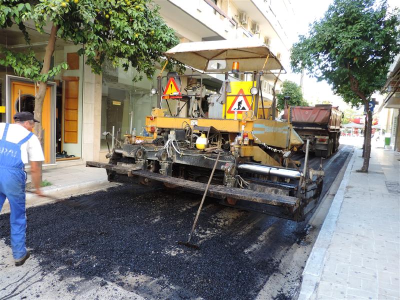 Ξεκίνησαν από την Κρήτης  οι ασφαλτοστρώσεις