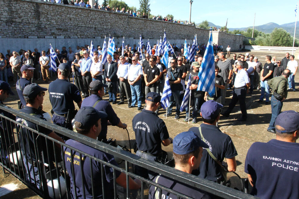 Σεμνά αλλά και με αντικομμουνιστικές… υστερίες το μνημόσυνο στην Πηγάδα του Μελιγαλά