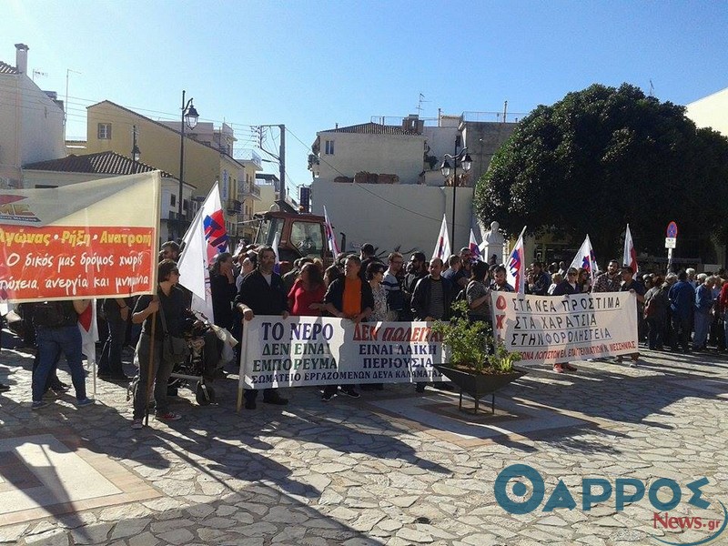 Με πολύ κόσμο οι απεργιακές συγκεντρώσεις στην Καλαμάτα (φωτογραφίες & βίντεο)