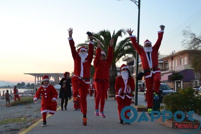 Με επιτυχία το 1o Santa Fun and Run στην Καλαμάτα (φωτογραφίες και βίντεο)