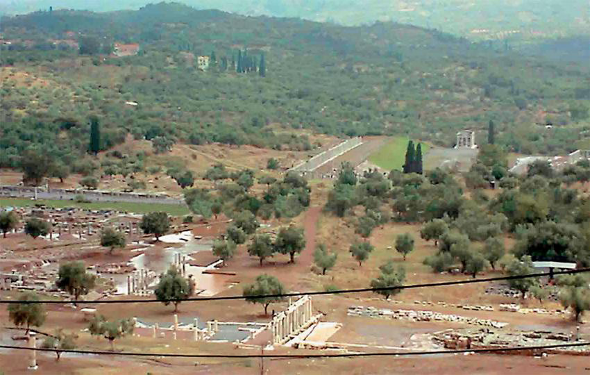 Αυτοψία στους αρχαιολογικούς χώρους και καταγραφή των προβλημάτων από τη θεομηνία