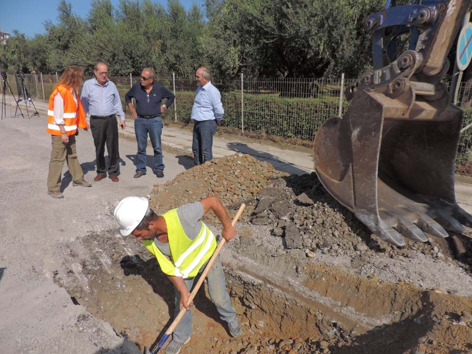 Αντιπλημμυρική προστασία από Θουρία προς Καλαμάτα