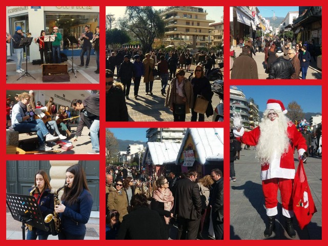 Πλημύρισε από κόσμο και μουσική το κέντρο της Καλαμάτας (φωτογραφίες και βίντεο)