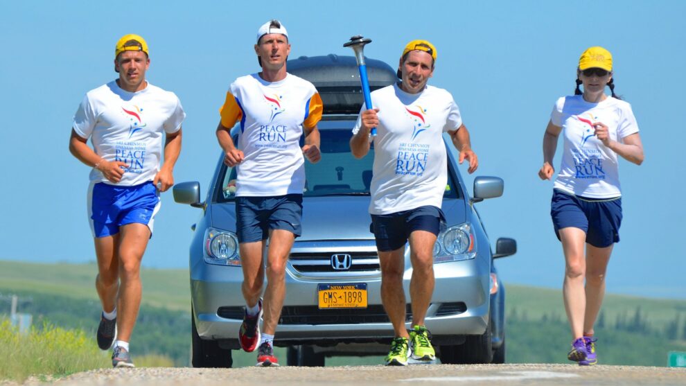 Λαμπαδηδρομία Ειρήνης Peace Run Sri Chinmoy αύριο στην Καλαμάτα