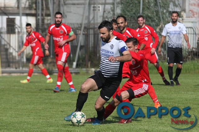 Τρίτη φετινή ισοπαλία για Καλαμάτα, 1-1 με το Φαραί, στο ντέρμπι της Α’ Τοπικής