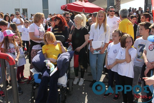 Δώρα αγάπης στη Μυρτώ και μαθήματα ζωής για όλους μας από τα Street Relays της Καλαμάτας (φωτογραφίες)