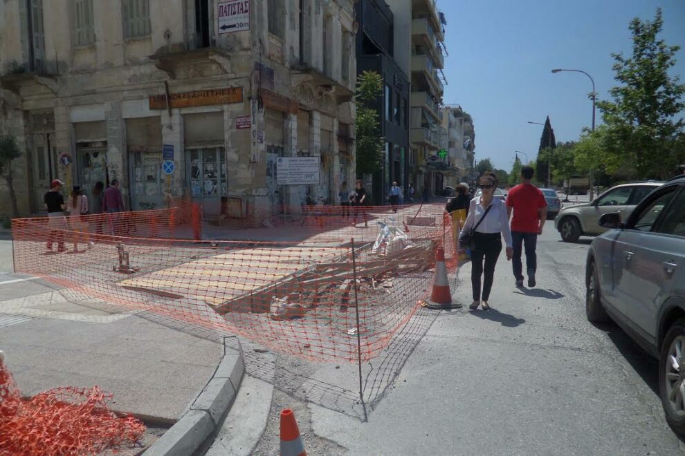 Χάος στην Αριστομένους μέχρι τα μέσα καλοκαιριού