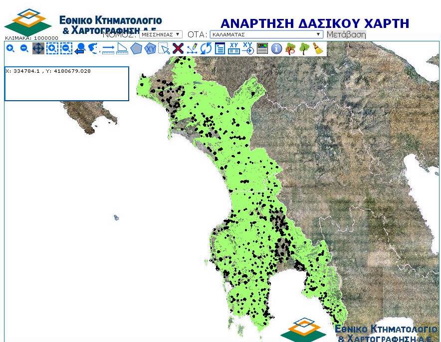 Έως 27/7 η προθεσμία υποβολής αντιρρήσεων για τους δασικούς χάρτες