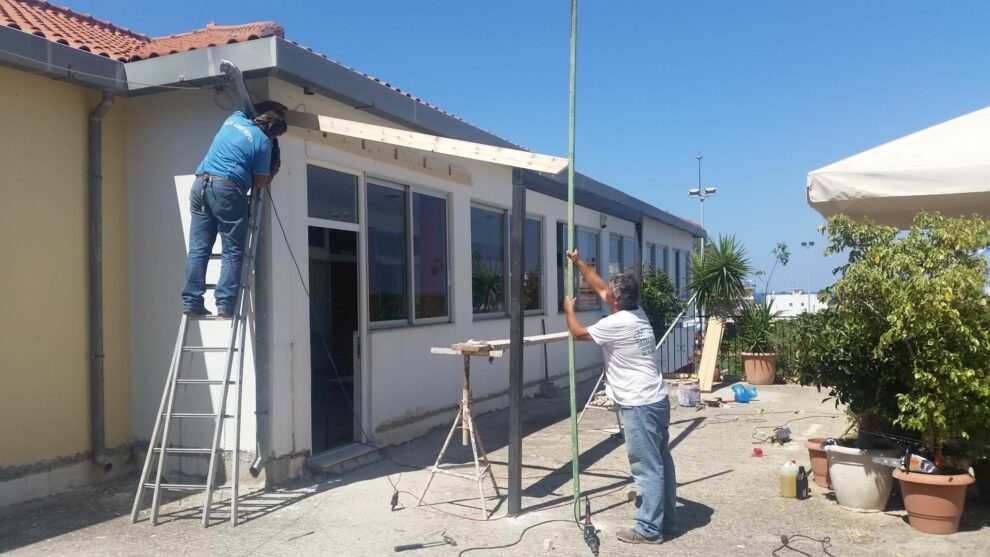 Σε εξέλιξη εργασίες στο ΓΕΛ Κυπαρισσίας