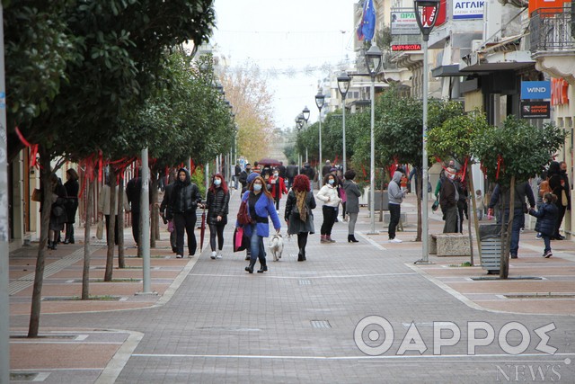 Καλαμάτα: Με άστατο καιρό φεύγει το 2020