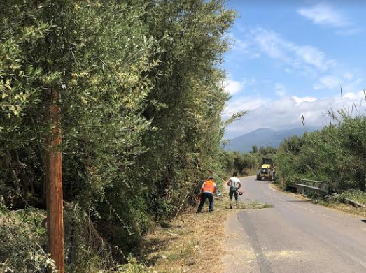 Π.Ε. Μεσσηνίας: Καθαρισμοί εθνικού, επαρχιακού και δασικού οδικού δικτύου και δικτύου ΓΟΕΒ