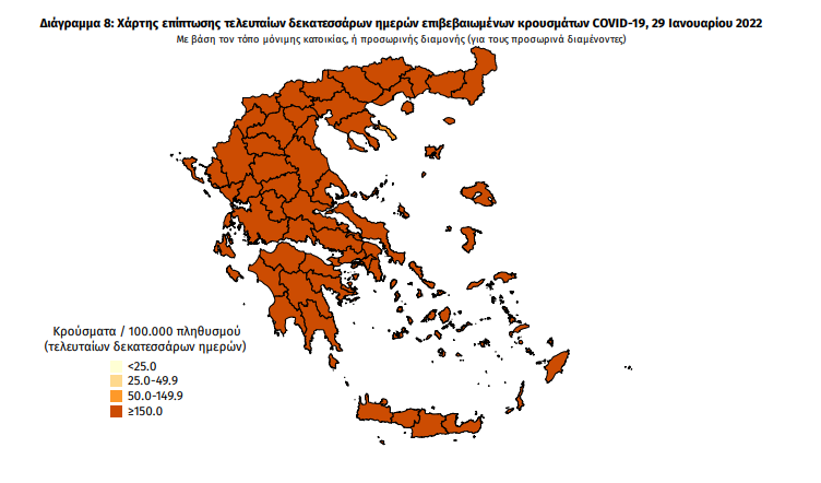 Κορωνοϊός: 319 νέα κρούσματα στη Μεσσηνία – Ένας θάνατος στην Κλινική Covid