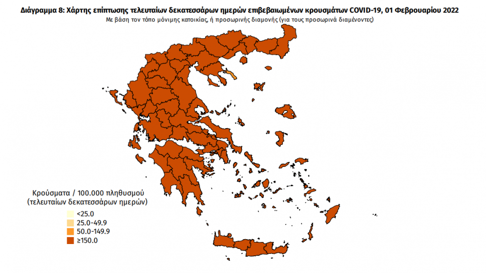 Κορωνοϊός: 410 νέα κρούσματα στη Μεσσηνία – Ένας θάνατος στην Κλινική Covid