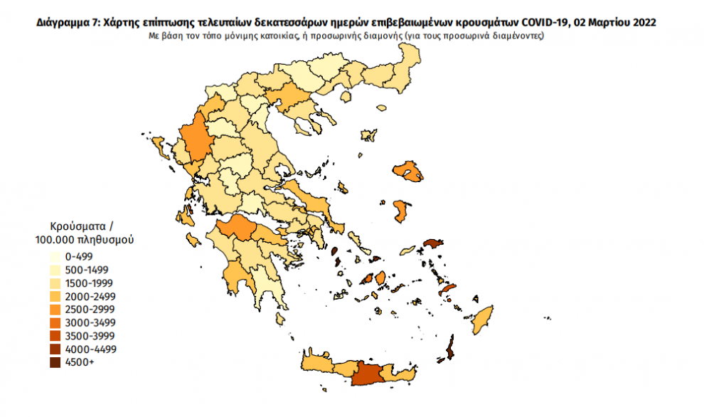 Κορωνοϊός: 258 νέα κρούσματα στη Μεσσηνία –Ένας θάνατος στην Κλινική Covid