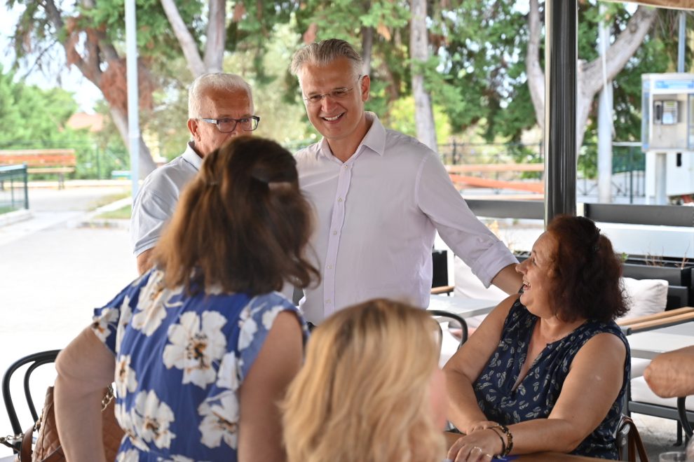 Δημήτρης Πτωχός: Θα σταθούμε δίπλα σε κάθε γωνιά της Πελοποννήσου