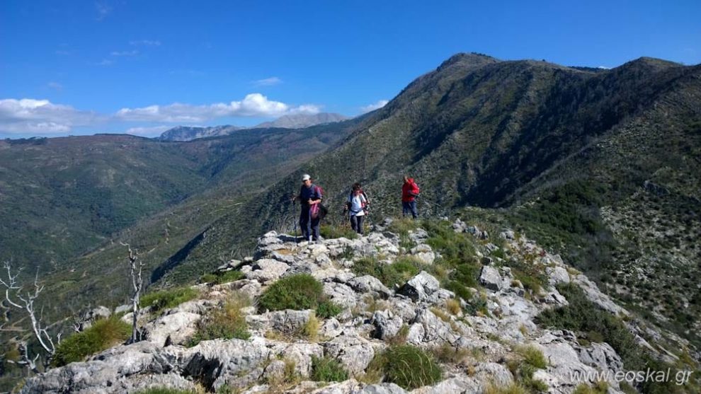 Πεζοπορία στην κορυφογραμμή Πελενίτσα με τον Ορειβατικό Σύλλογο Καλαμάτας