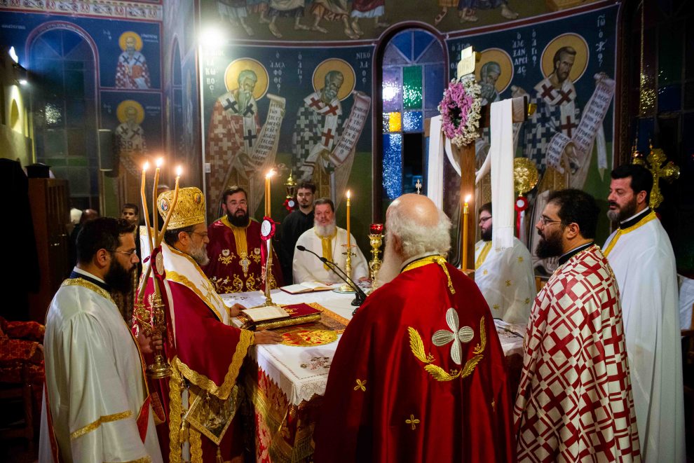 Η Ιερά Αγρυπνία  της Αποδόσεως του Πάσχα