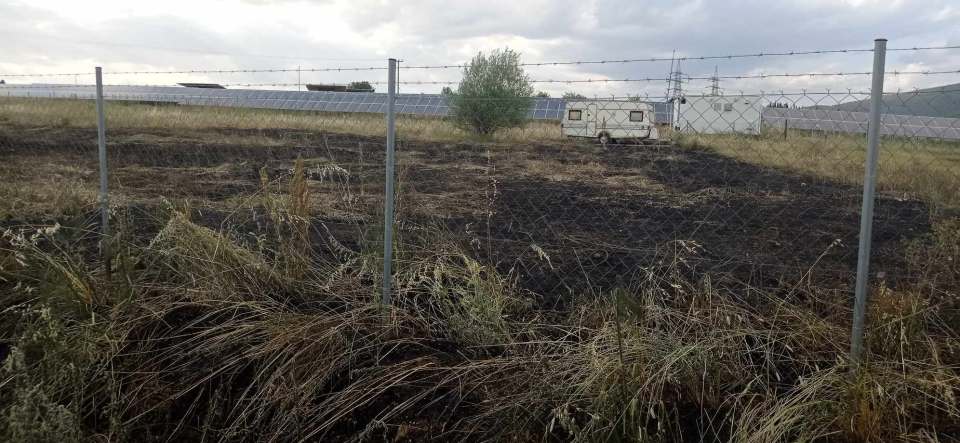 Φωτιά σε αγροτική έκταση στην παλιά ΕΟ Καλαμάτας – Τρίπολης