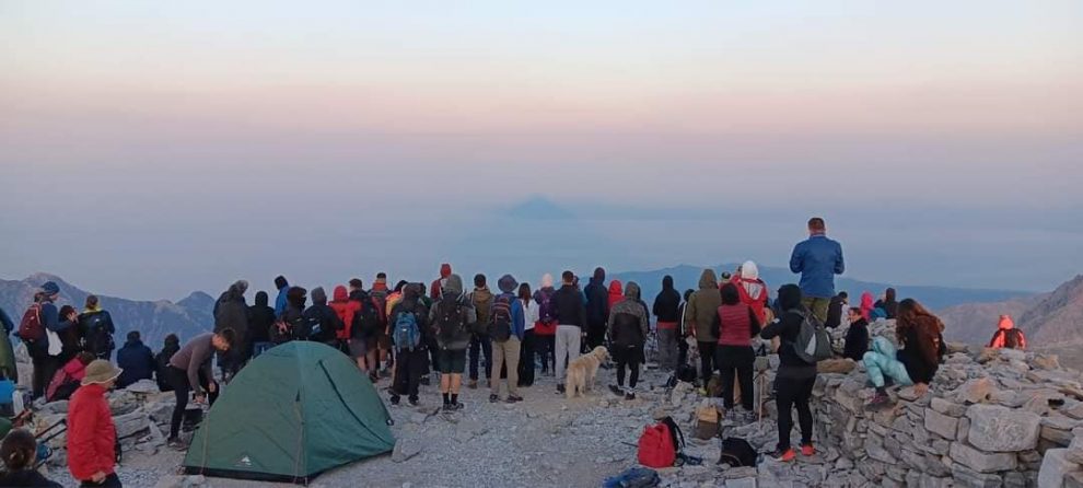 «Ευκλής»: Με απόλυτη επιτυχία η νυχτερινή  ανάβαση στον Προφήτη Ηλία Ταϋγέτου