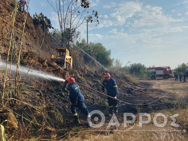 Υψηλός και σήμερα για τη Μεσσηνία ο κίνδυνος πυρκαγιάς