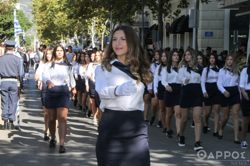 Η Καλαμάτα τίμησε την 28η Οκτωβρίου με σύμμαχο τον καλό καιρό