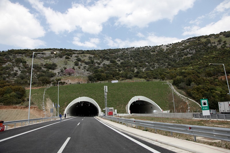 Κυκλοφοριακές ρυθμίσεις στη σήραγγα  Καλογερικού του αυτοκινητόδρομου