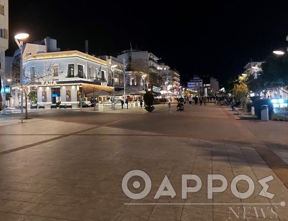 Σκηνές τρόμου στο κέντρο της Καλαμάτας με άνδρα εκτός ελέγχου