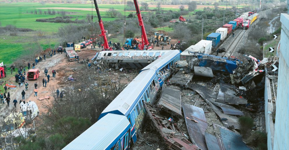 Hellenic Train για Τέμπη: «Ο μετασχηματιστής η κύρια πηγή της έκρηξης»